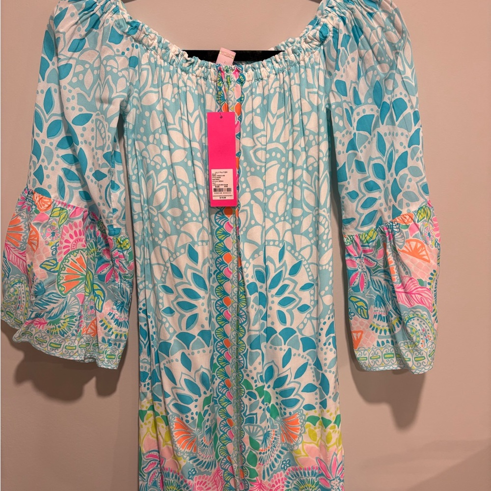 NWT Lilly Pulitzer Nevie Dress in Carribean Citrus size XXS
